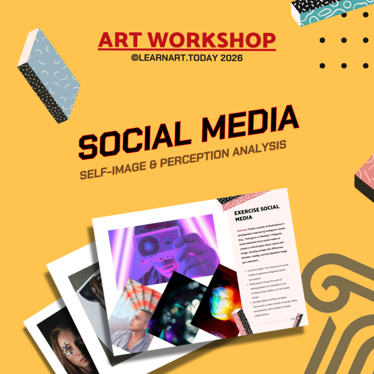 Social Media Literacy Art Workshop | Middle & High School | Visual Lit