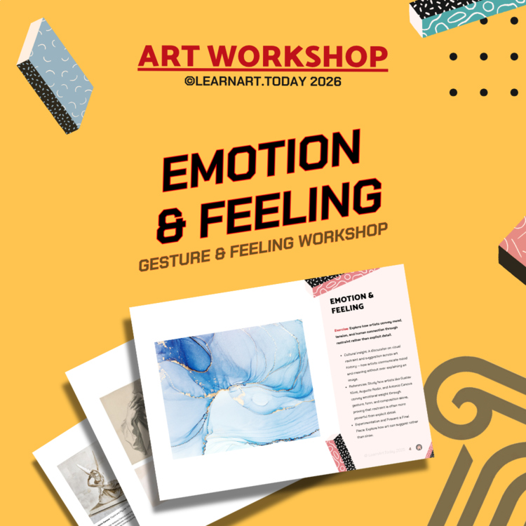 Emotion & Feeling Art Workshop | Middle & High School | Expression Art