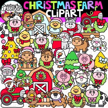 **New- Christmas Clipart Bundle {Cute Christmas Clipart}, image 3