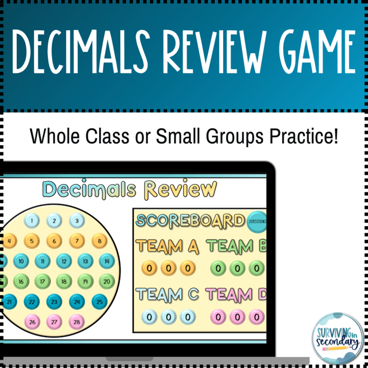 Decimals Review | Carnival Balloon Pop Game