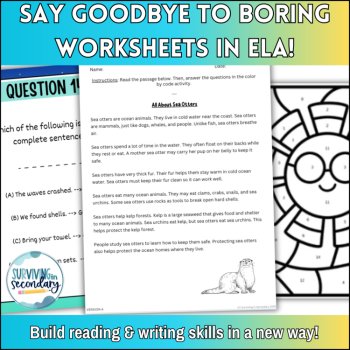 Extended School Year English Language Arts Bundle - 3rd and 4th Grade Level, image 2