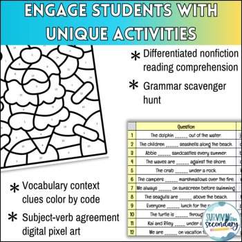 Extended School Year English Language Arts Bundle - 3rd and 4th Grade Level, image 3