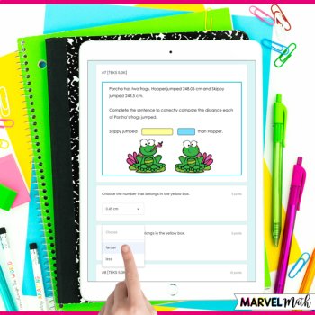 5th STAAR Math Review Adding and Subtracting, Multiplying and Dividing Decimals, image 4