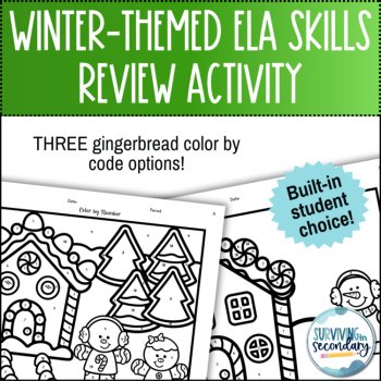 Logical Fallacies Gingerbread Coloring Activity for ELA and more!, image 4