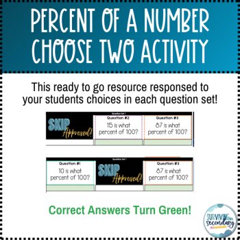 Percent of a Number Choose Two Self-Checking Digital Practice, image 3