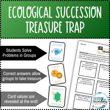 Ecological Succession Treasure Trap Whole Class Game, image 2