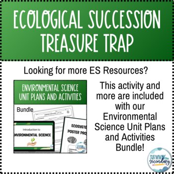 Ecological Succession Treasure Trap Whole Class Game, image 3