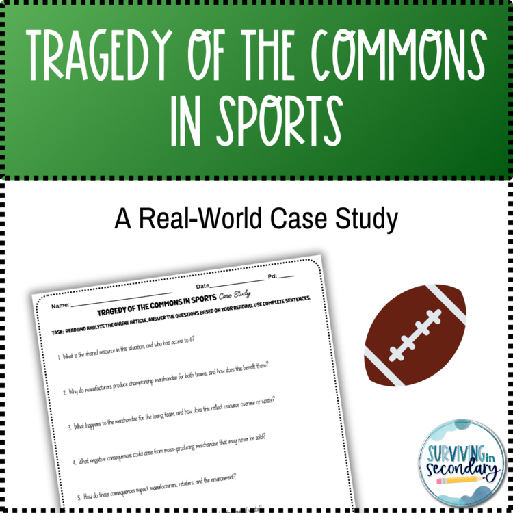 Tragedy of the Commons in Sports - Case Study Practice
