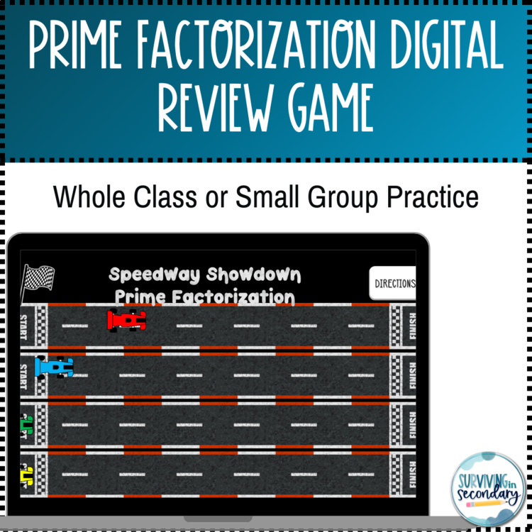 Prime Factorization Speedway Showdown Game Review