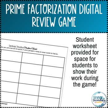 Prime Factorization Speedway Showdown Game Review, image 3
