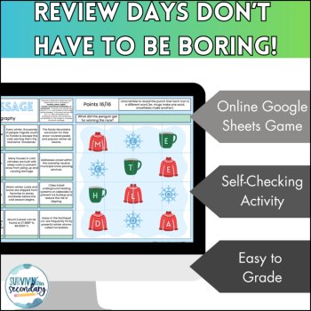 Five Themes of Geography Secret Message - Digital Activity - Social Studies, image 3
