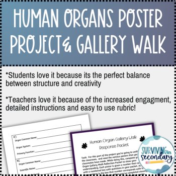 Human Organs Poster Project and Gallery Walk, image 3