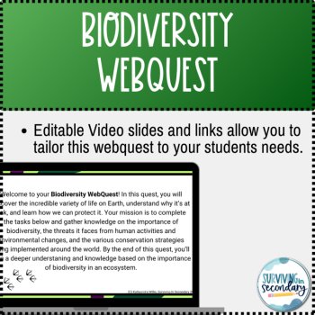 Biodiversity and Conservation WebQuest, image 3