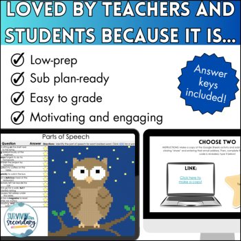 Narrative Writing Skills Digital Review Stations - Four ELA Activities Included!, image 4