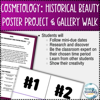 Cosmetology: Historical Beauty Poster Project and Gallery Walk, image 3