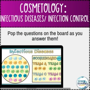 Cosmetology: Infectious Diseases Pop Game- Whole Class Review, image 3