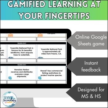 Five Themes of Geography Choose Two - Print & Digital Activity - Social Studies, image 3