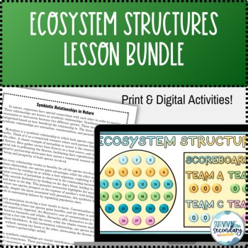 Ecosystem Structures Unit Lesson PPT, Guided Notes and Activities Bundle, image 4