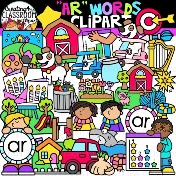 R Controlled Vowels Clipart Mega Bundle | Bossy R Clipart, image 2