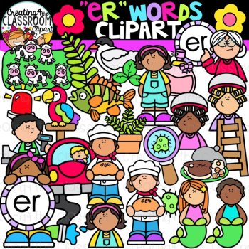 R Controlled Vowels Clipart Mega Bundle | Bossy R Clipart, image 3