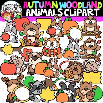 Autumn Clipart Bundle | Cute Fall Clipart, image 2