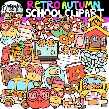 Autumn Clipart Bundle | Cute Fall Clipart, image 3