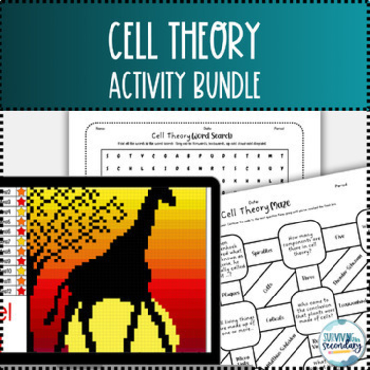 Cell Theory Activities Bundle