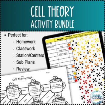 Cell Theory Activities Bundle, image 3