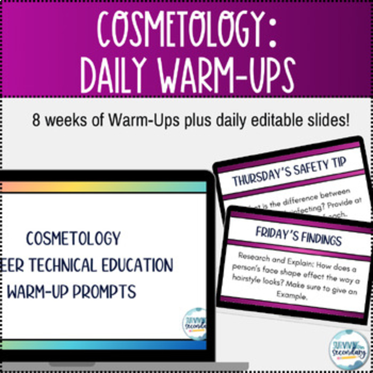 Cosmetology Warm-ups/Bell Ringers