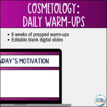 Cosmetology Warm-ups/Bell Ringers, image 2