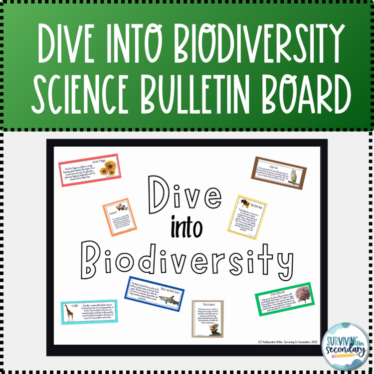 Biodiversity in Ecosystems Science Bulletin Board