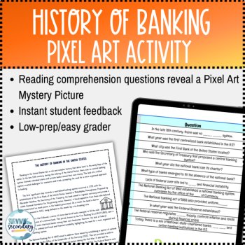The History of Banking Reading Passage and Digital Pixel Art Activity, image 2