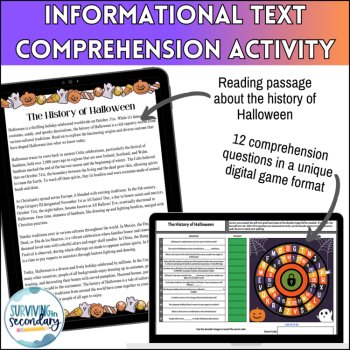Suspense in Literature Digital Cipher Pursuit Activity for Intro or Review, image 2