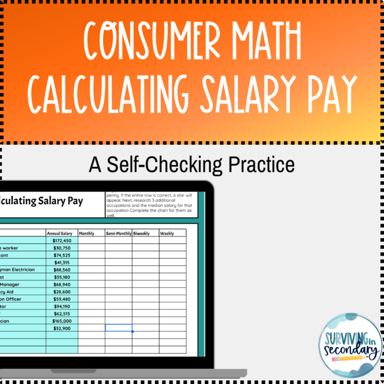 Salary Digital Resource Self-Checking Practice for Personal Finance
