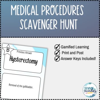 Medical Procedures Scavenger Hunt, image 2