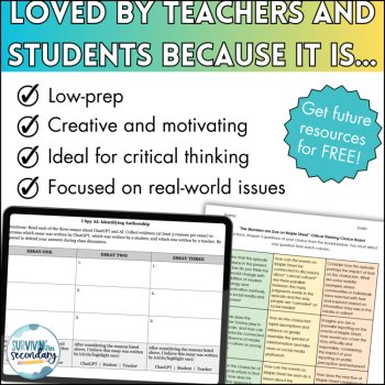 News Literacy, Media Literacy, and Digital Literacy Skills Growing Bundle, image 4