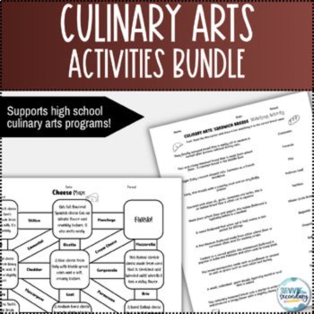 Culinary Arts Activities Bundle, image 2