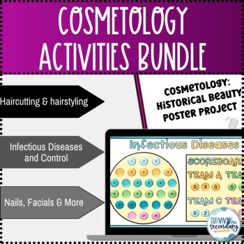Cosmetology Activities Bundle, image 4