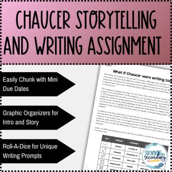 Chaucer’s The Canterbury Tales Creative Writing & Storytelling Presentation, image 2