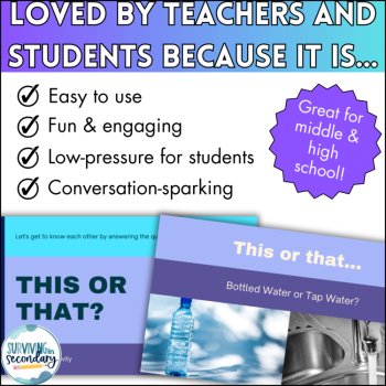 This or That Icebreaker Activity - Perfect for Back-to-School!, image 4