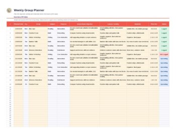 K-5 Small Group Data Tracker | Planner, Session Log, Attendance & Dashboard, image 2