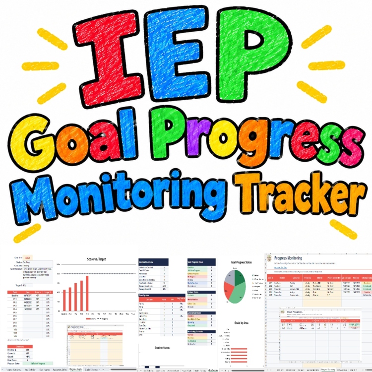 IEP Goal Progress Monitoring Tracker K–12 Baseline Data Collection & Automation