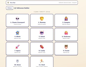 Halloween Classroom Games | 117 Mini-Games | K–4, image 4