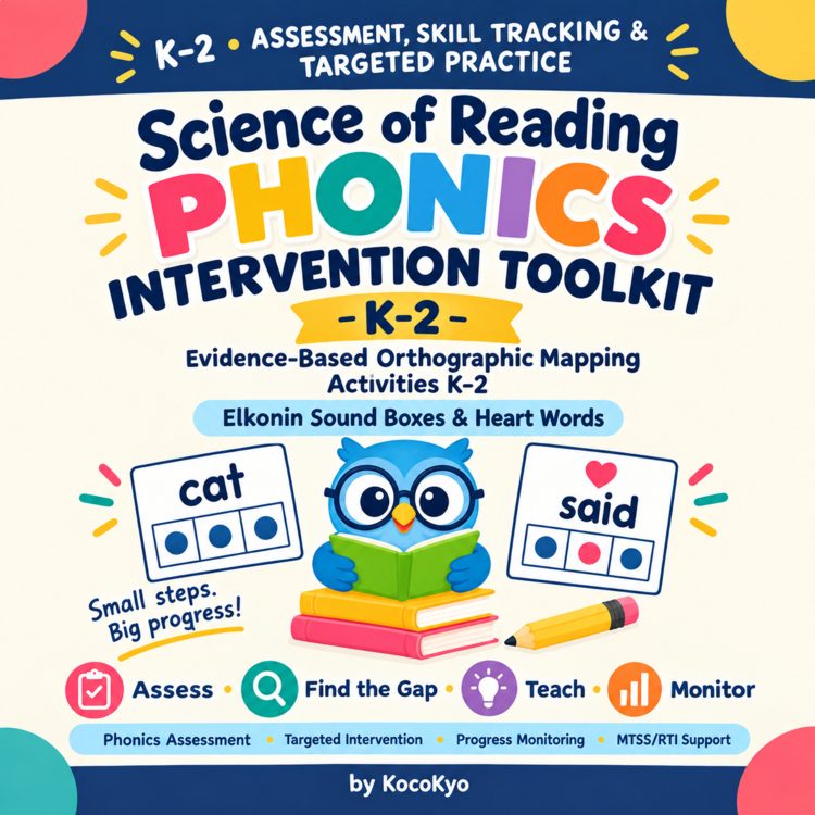 Short Vowel, Digraph & Blend Decodable Passages | No-Prep Phonics Reading K-2