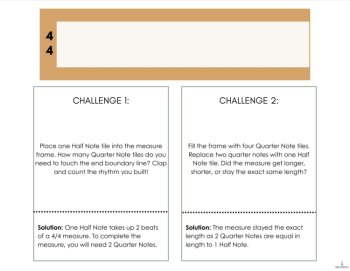 FREE Montessori Rhythm Fraction Strips & Math Sampler | Note Values, image 3