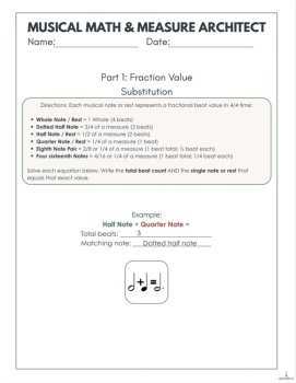 Rhythm Values & Proportional Note Duration Curriculum Bundle | Montessori Music, image 3