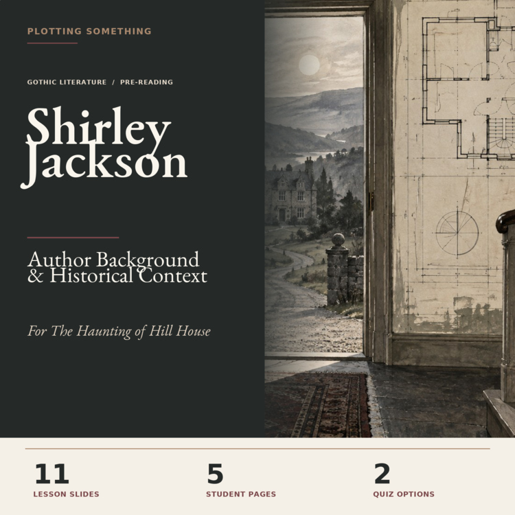 Shirley Jackson Background Lesson | The Haunting of Hill House Pre-Reading