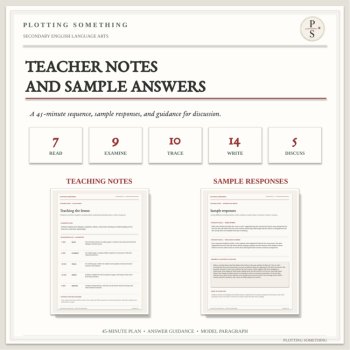 FREE Dialogue & Characterization Mini-Lesson | Gift of the Magi | Grades 9-12, image 4