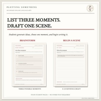 FREE Personal Narrative Brainstorming Mini-Lesson | College Essay Writing | Grad, image 3