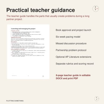 Partner Novel Study Project | Literature Circles, Journal, Discussions & Rubrics, image 4